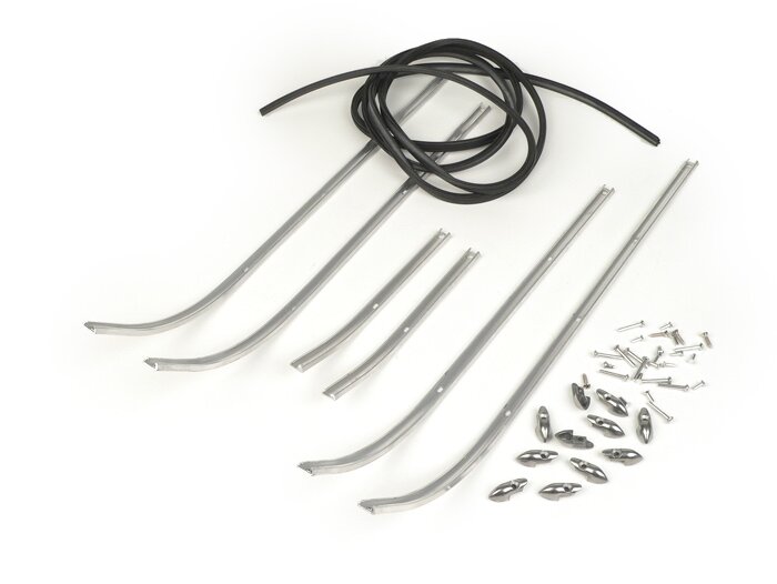 Set strisce battistrada -MAURO PASCOLI- Vespa 50 L, V50 Special, 50 Elestart (V5SA1T dal n. 15325), V90 (V9A1T dal n. 25001)