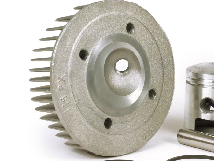Cylinder -SCOOTER CENTER Conversion Vespa PX80 to 125 cc- Vespa PX80 / PX80 Elestart