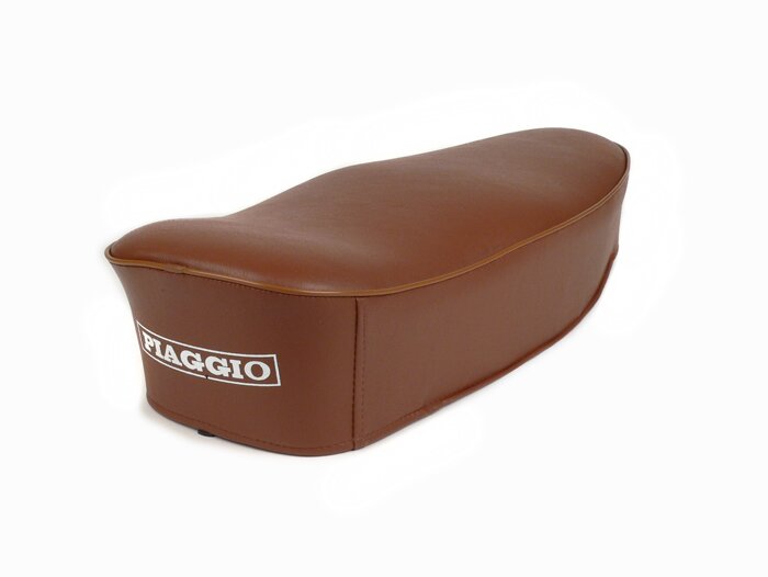 Seat -SKY- Vespa V50, PV125, ET3 - w/o lock - brown