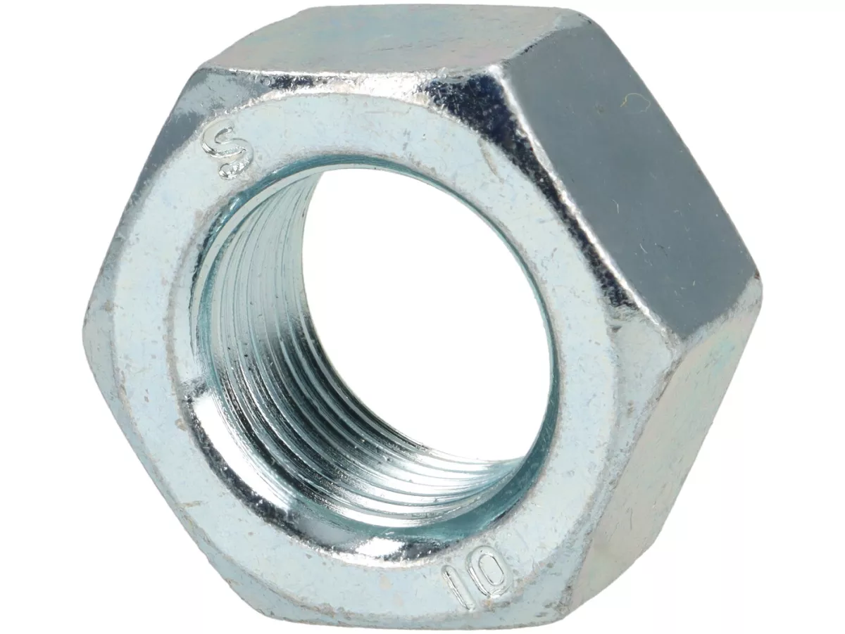 Rear hub nut -OEM QUALITY- Vespa PX (1984-), T5 125cc, PK XL, Cosa, Piaggio automatic, Gilera automatic