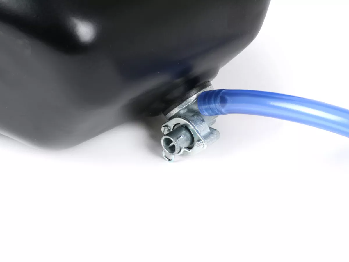 Tankset compleet gemonteerd met benzinekraan en slang -PIAGGIO- Vespa V50, V90, SS50, SS90, PV125, ET3