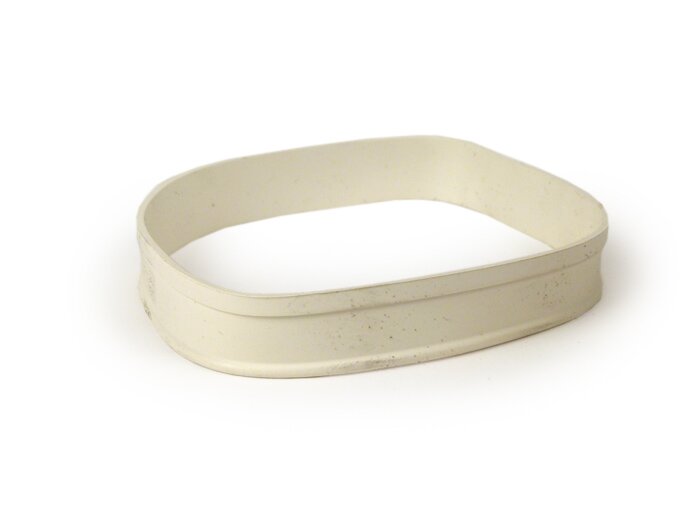 Koplamp lens pakking -OEM KWALITEIT, Ø=115/120mm (glas/buitenkant)- Vespa VNB, VBA,VBB, GS150 / GS3, GS160 / GS4 (VSB1T), VGLA, PV125, ET3, Super - Grijs