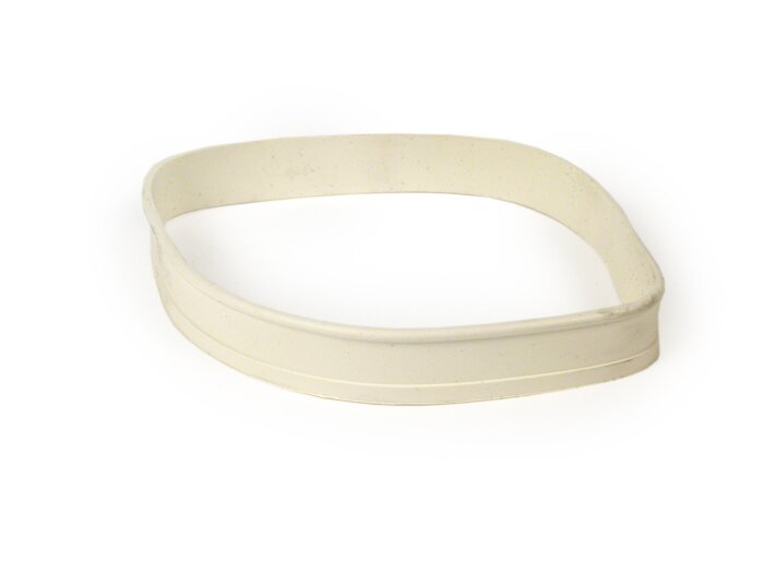 Koplamp lens pakking -OEM KWALITEIT, Ø=115/120mm (glas/buitenkant)- Vespa VNB, VBA,VBB, GS150 / GS3, GS160 / GS4 (VSB1T), VGLA, PV125, ET3, Super - Grijs