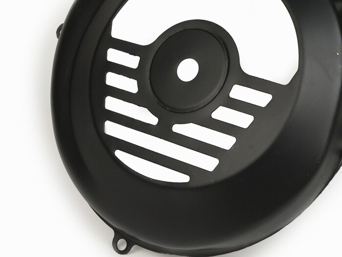 Ventilator wielkap -OEM KWALITEIT- Vespa Smallframe V50, PV, ET, PK - lijkt op V50 1°series (1963-1965) - zwart gespoten