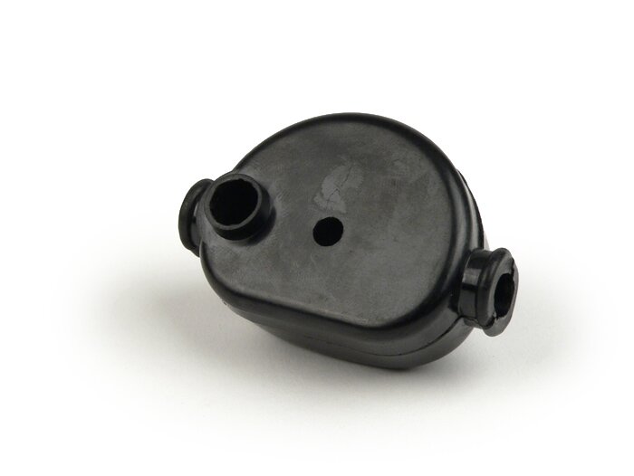 Caja de cables motor - CALIDAD OEM - Vespa VNB6T, VBB2T (desde 216489), GL150 (VLA1T) (VLA1T desde 070722), Super, GT125 (VNL2T), GTR125 (VNL2T), Sprint150 (VLB1T), Sprint Veloce, Rally180 (VSD1T) - negro