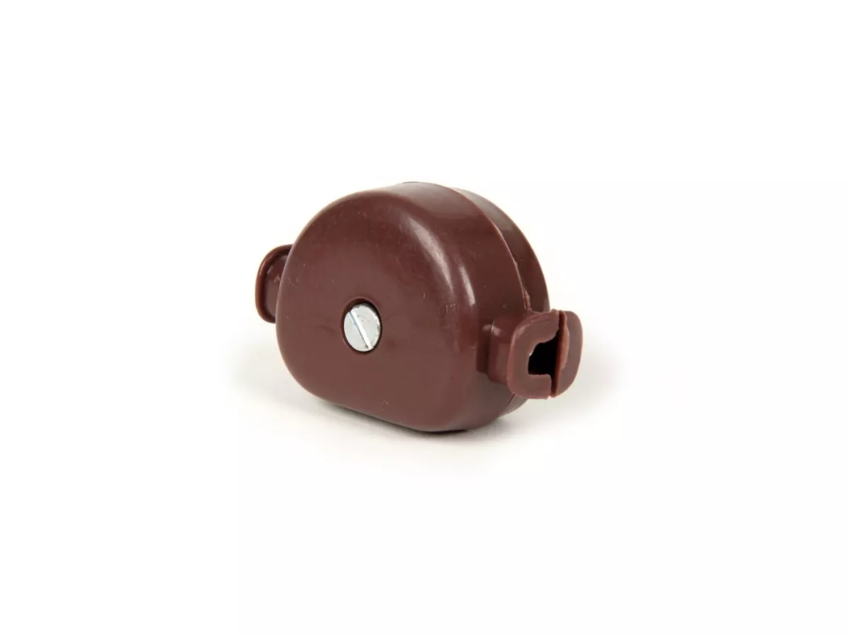Kabeldoos motor -OEM KWALITEIT- Vespa VNB6T, VBB2T (vanaf 216489), GL150 (VLA1T) (VLA1T vanaf 070722), Super, GT125 (VNL2T), GTR125 (VNL2T), Sprint150 (VLB1T), Sprint Veloce, Rally180 (VSD1T) - bruin