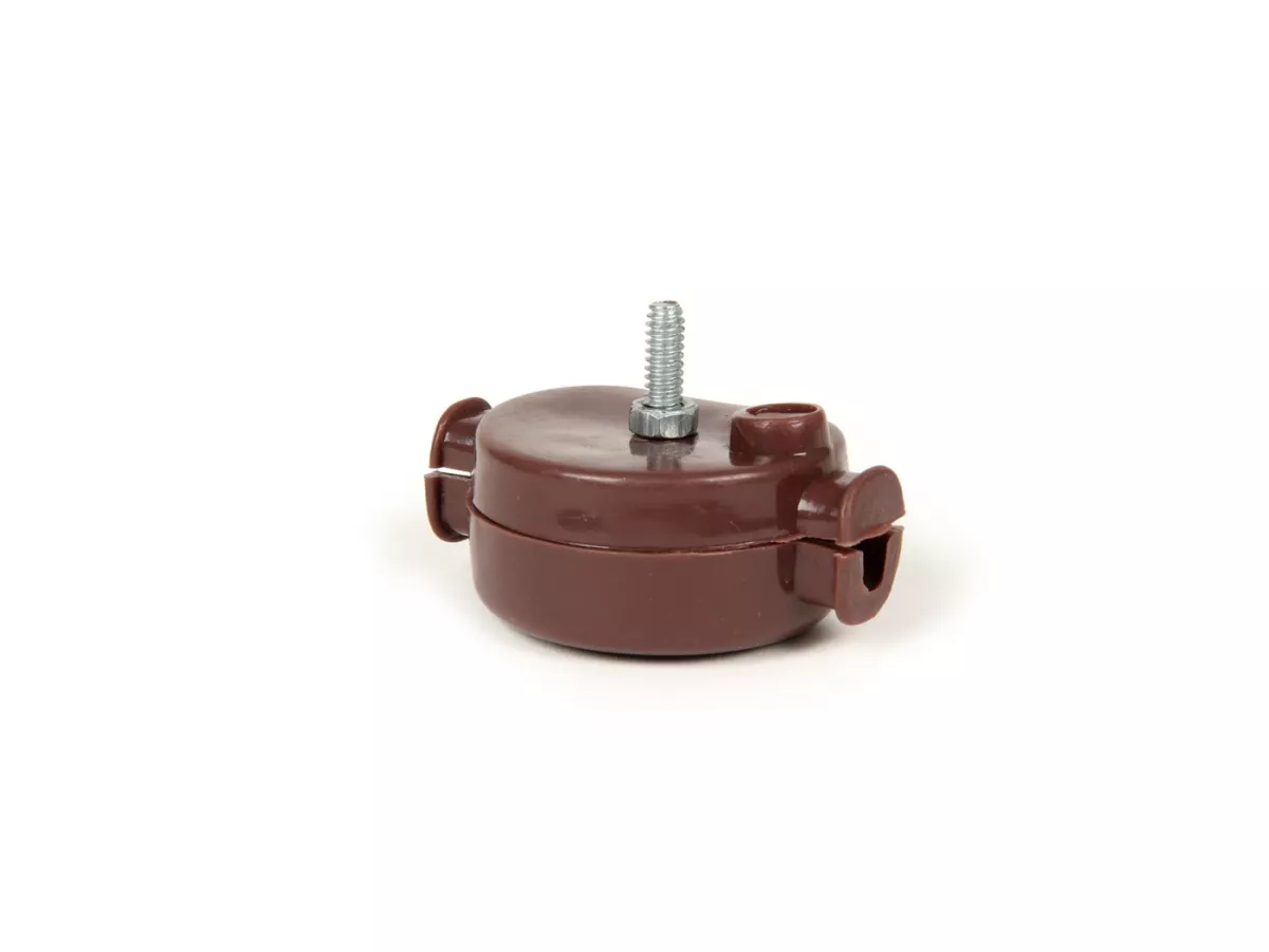 Kabeldoos motor -OEM KWALITEIT- Vespa VNB6T, VBB2T (vanaf 216489), GL150 (VLA1T) (VLA1T vanaf 070722), Super, GT125 (VNL2T), GTR125 (VNL2T), Sprint150 (VLB1T), Sprint Veloce, Rally180 (VSD1T) - bruin