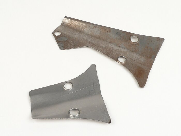 Dust cover under handlebar -OEM QUALITY- Vespa Super, PV125, ET3 (headlight Ø=120mm) - unpainted