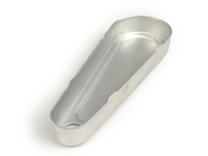 Fork link cover -IMPORT- Vespa Rally180 (VSD1T), Rally200 (VSE1T), Sprint - with hole, flat, matt finish