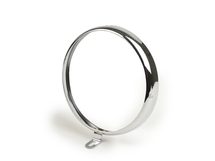 Anillo embellecedor de faro -SIEM Ø=105/115mm (cristal/exterior)- Vespa VN2