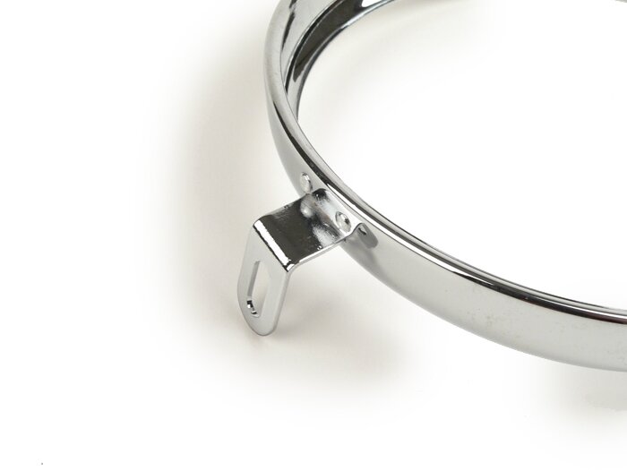 Anillo embellecedor de faro -SIEM Ø=105/115mm (cristal/exterior)- Vespa VN2