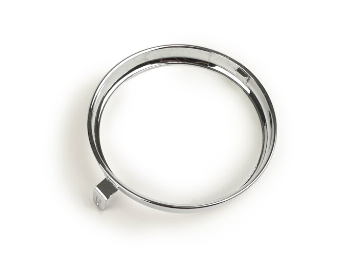 Anillo embellecedor de faro -SIEM Ø=105/115mm (cristal/exterior)- Vespa VN2