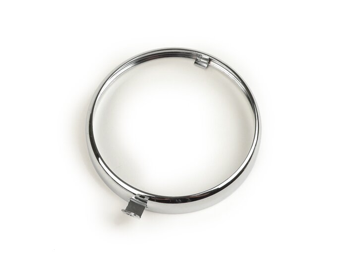 Anillo embellecedor de faro -SIEM Ø=105/115mm (cristal/exterior)- Vespa VN2