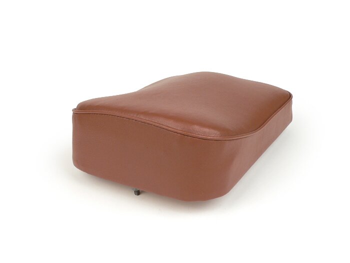 Rear cushion -OEM QUALITY- Vespa VNB6T, Super, GT125 (VNL2T), GTR125 (VNL2T), TS125 (VNL3T), Sprint150 (VLB1T), Sprint Veloce, Rally180 (VSD1T), Rally200 (VSE1T), PX - brown