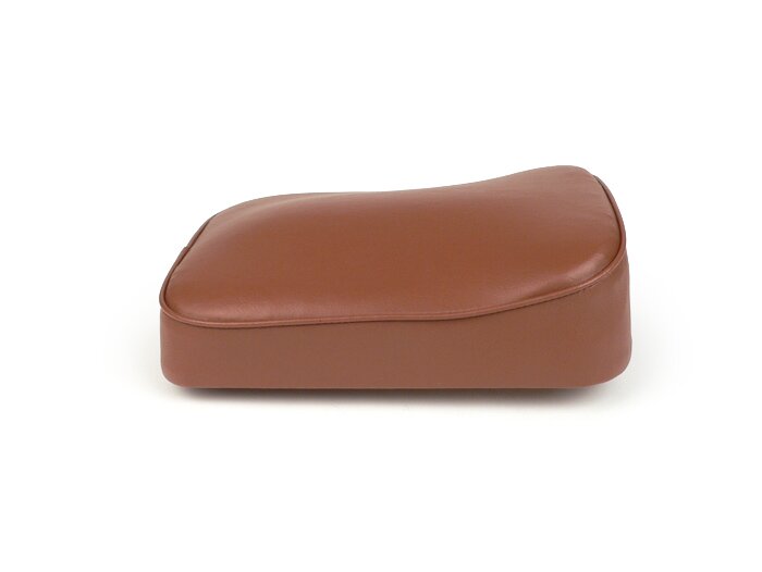 Rear cushion -OEM QUALITY- Vespa VNB6T, Super, GT125 (VNL2T), GTR125 (VNL2T), TS125 (VNL3T), Sprint150 (VLB1T), Sprint Veloce, Rally180 (VSD1T), Rally200 (VSE1T), PX - brown