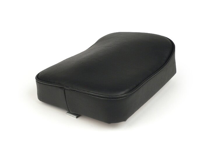 Rear cushion -OEM QUALITY- Vespa VNB6T, Super, GT125 (VNL2T), GTR125 (VNL2T), TS125 (VNL3T), Sprint150 (VLB1T), Sprint Veloce, Rally180 (VSD1T), Rally200 (VSE1T), PX - black