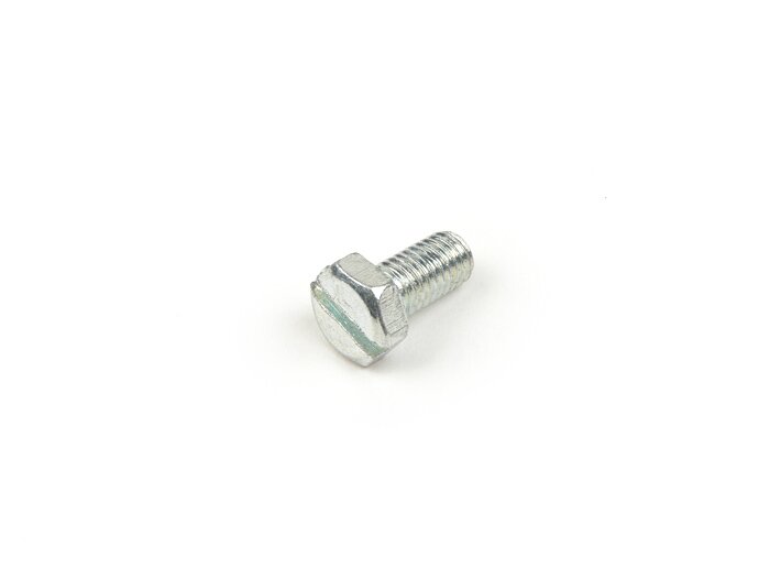 Tornillo de cabeza hexagonal con ranura -M5 x 10mm- (utilizado para tapa de rueda de ventilador y tapa de cilindro Lambretta LI, LIS, SX, TV, DL, GP, Lui, J)
