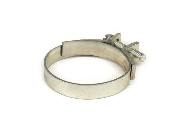 Collier de serrage pour soufflet de carburateur cadre -LAMBRETTA- J50, J100, J125 - finition ronde