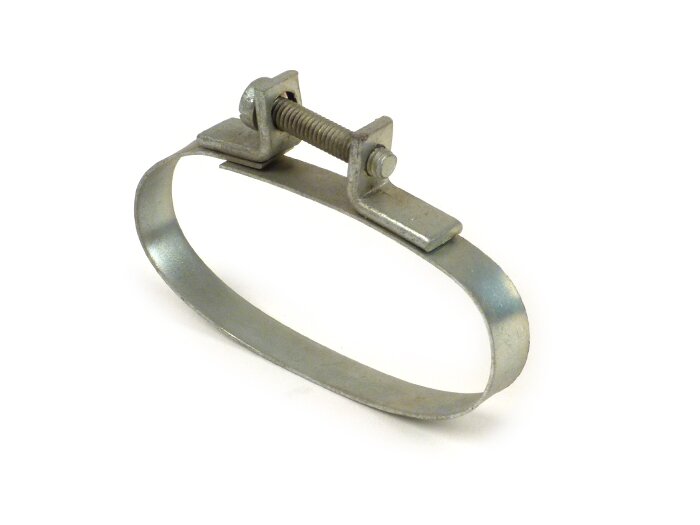 Collier de serrage pour soufflet de carburateur cadre -LAMBRETTA- J50, J100, J125 - finition ovale