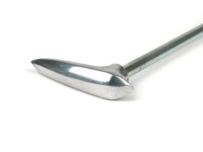 Benzinekraanhendel -LAMBRETTA- J50, DL 50, J100, J125 - gepolijst aluminium