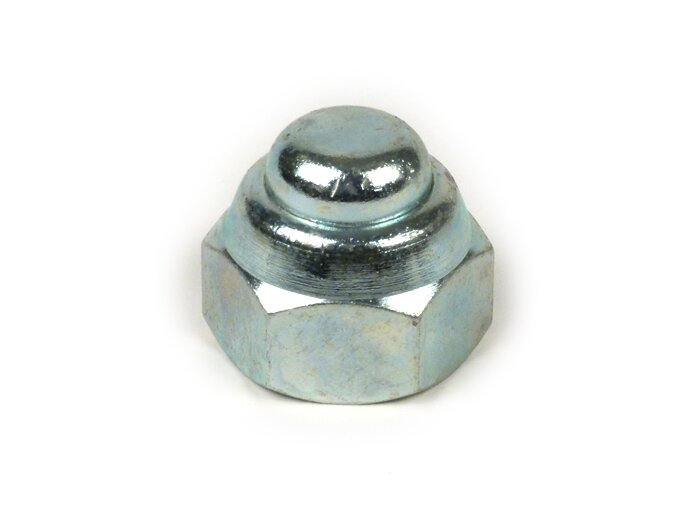 Domed cap nut MXX rear hub -LAMBRETTA- J50, J100, J125, Lui 50 C/CL, Lui 75 S/SL