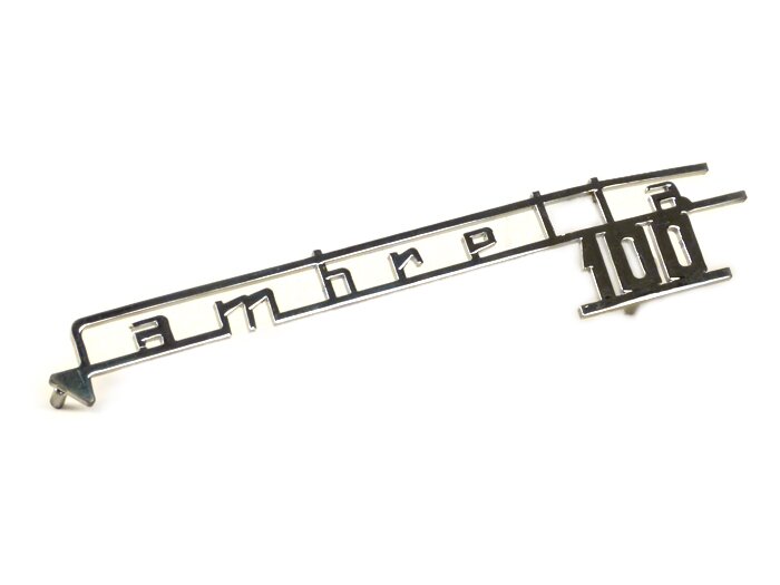 Scritta sulla piastra della gamba -LAMBRETTA- Lambretta 100 - J100