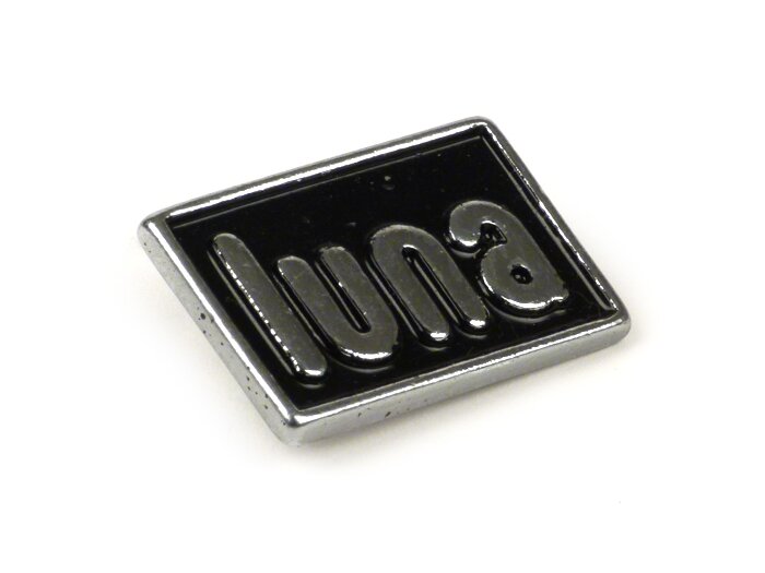 Badge legshield -LAMBRETTA- Luna - Lui 50-75 (2nd version)