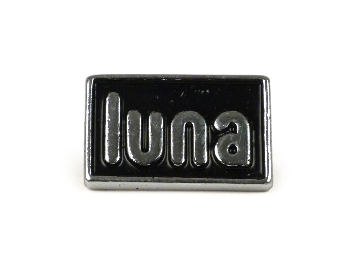 Badge legshield -LAMBRETTA- Luna - Lui 50-75 (2nd version)