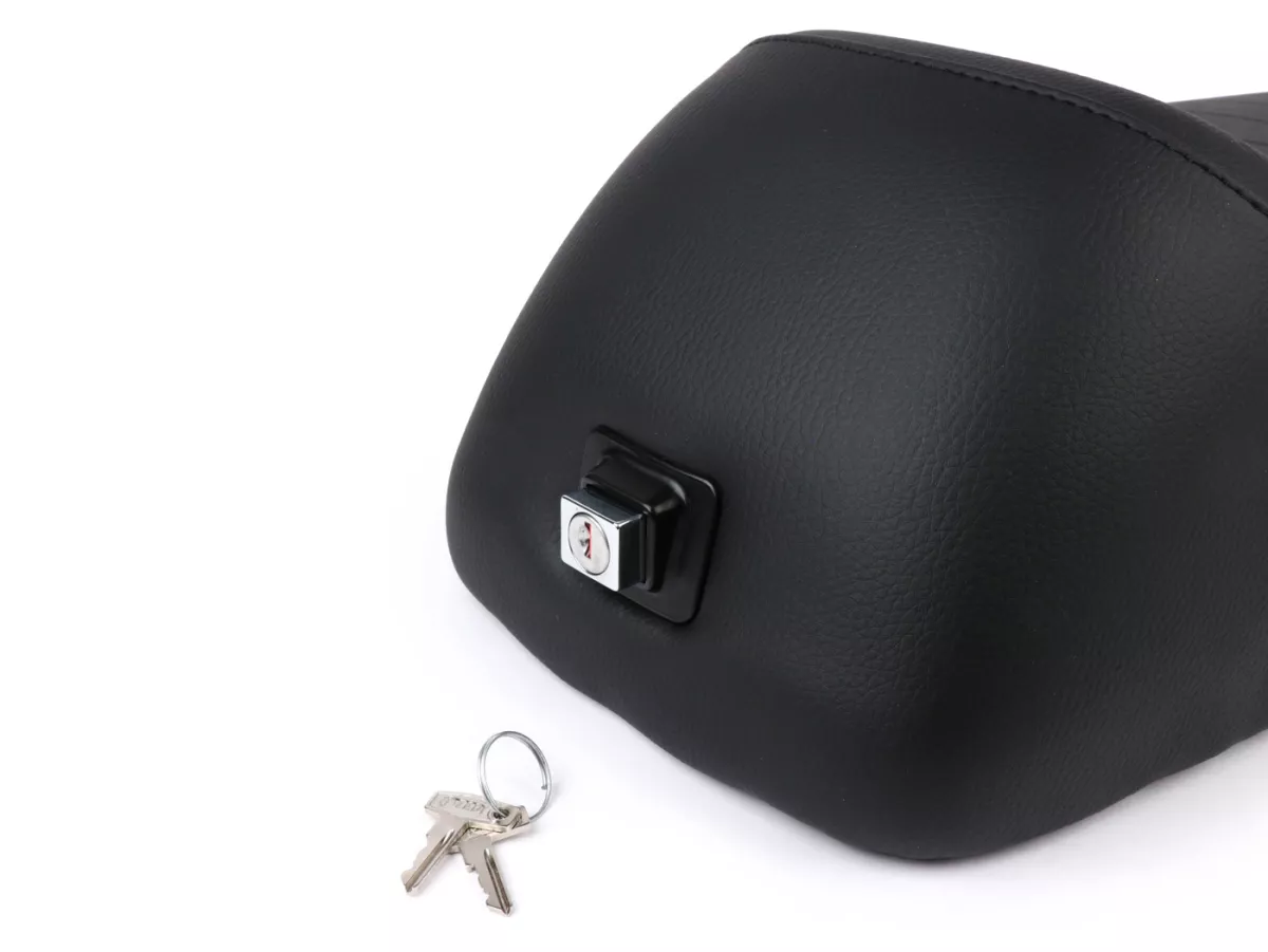 Selle -ANCELLOTTI Classic- Vespa PX - noir