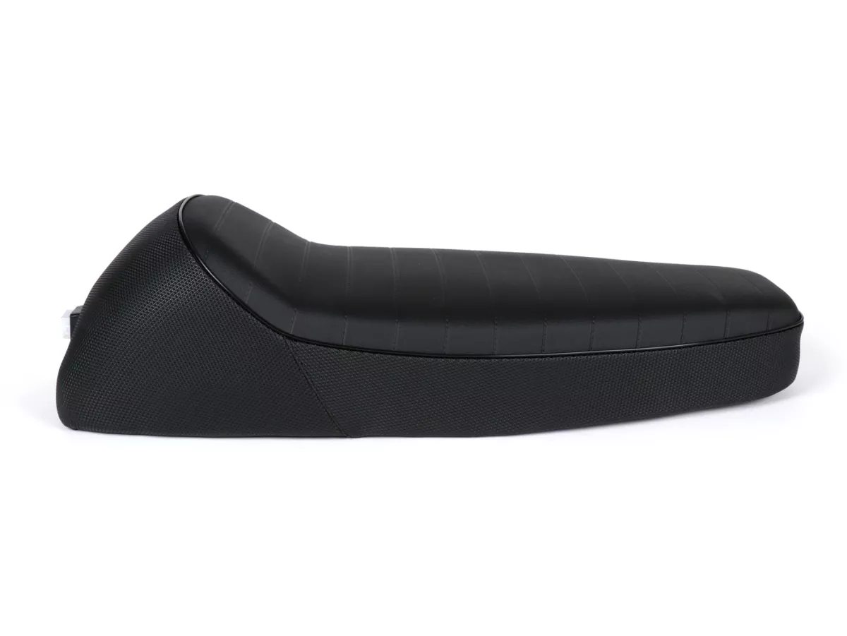 Kursi -ANCELLOTTI Classic- Vespa PX - Hitam, pipa hitam