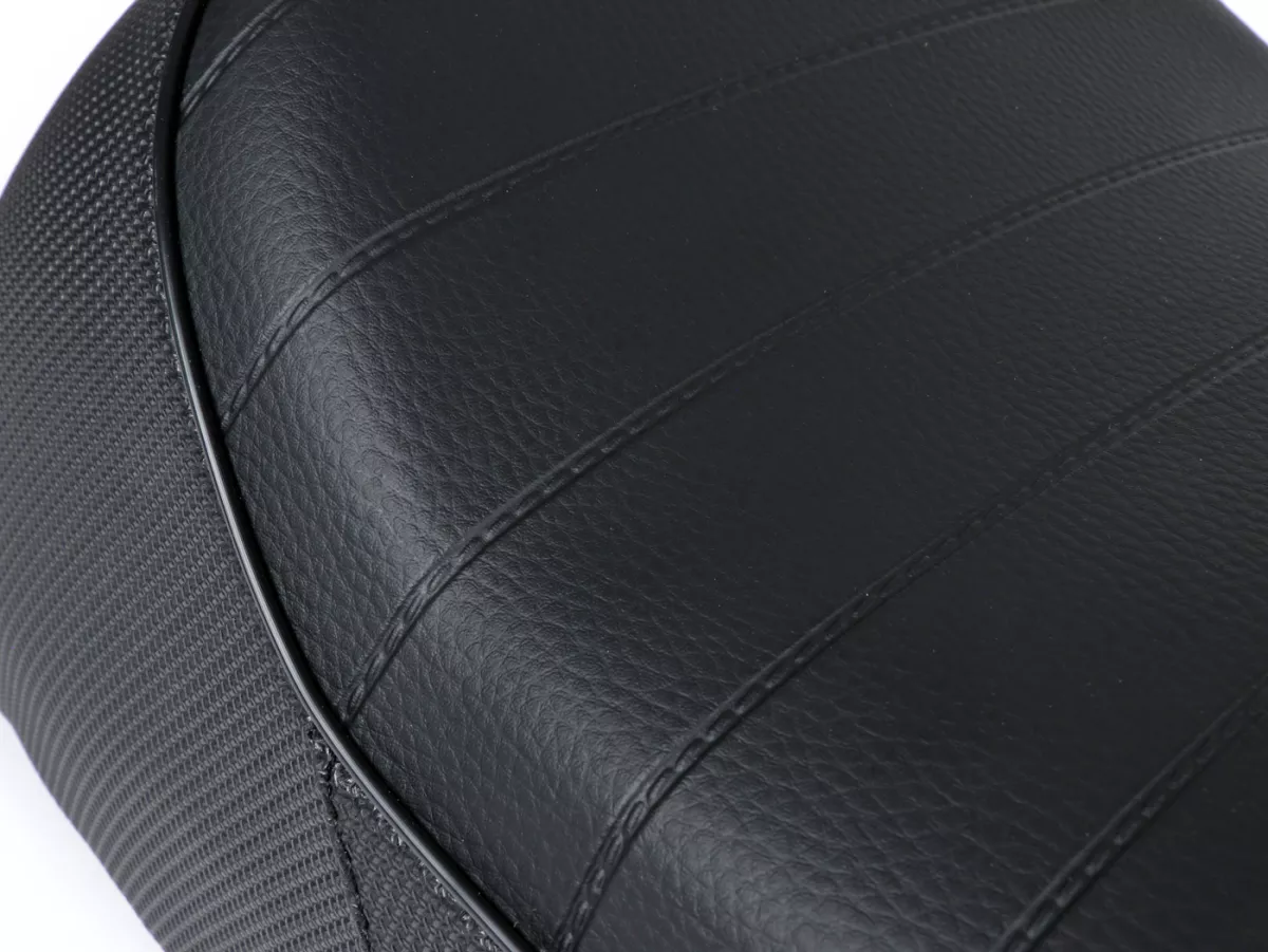 Kursi -ANCELLOTTI Classic- Vespa PX - Hitam, pipa hitam