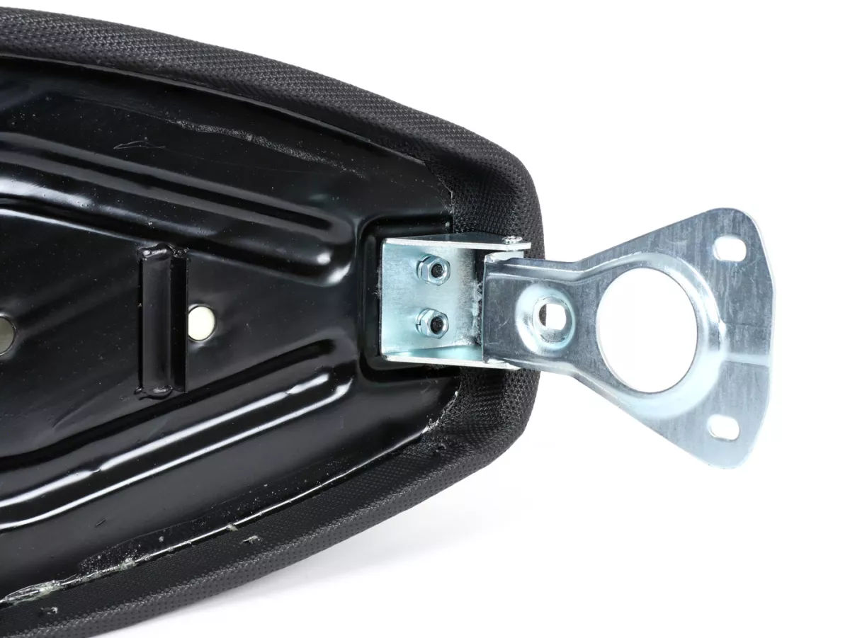 Kursi -ANCELLOTTI Classic- Vespa PX - Hitam, pipa hitam
