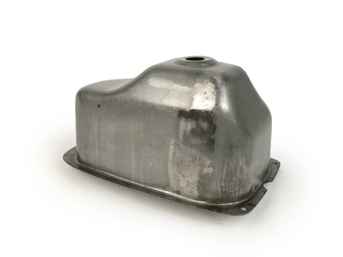 Tank -PREMIUM, oiled sheet metal- Vespa V50 1° series (short version), V50 (V5A1T up to no. 70239), V50 S (V5SA1T up to no. 11764), V90 (V9A1T up to no.19974)
