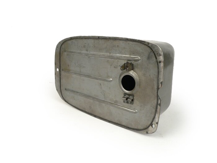 Tank -PREMIUM, oiled sheet metal- Vespa V50 1° series (short version), V50 (V5A1T up to no. 70239), V50 S (V5SA1T up to no. 11764), V90 (V9A1T up to no.19974)