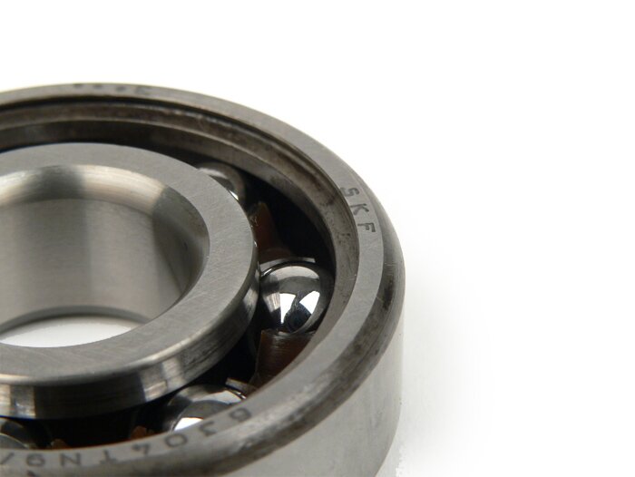 Cuscinetto a sfere -6304TN9C4- (20x52x15mm)- (utilizzato per l'albero a gomiti nel motore Quattrini lato alternatore e frizione Vespa PK, V50, PV125, ET3)