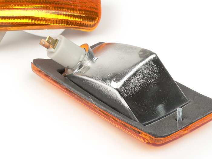 Blinkerssats -BOSATTA 2-delad- Vespa PK50 XL, PK125 XL bak - orange