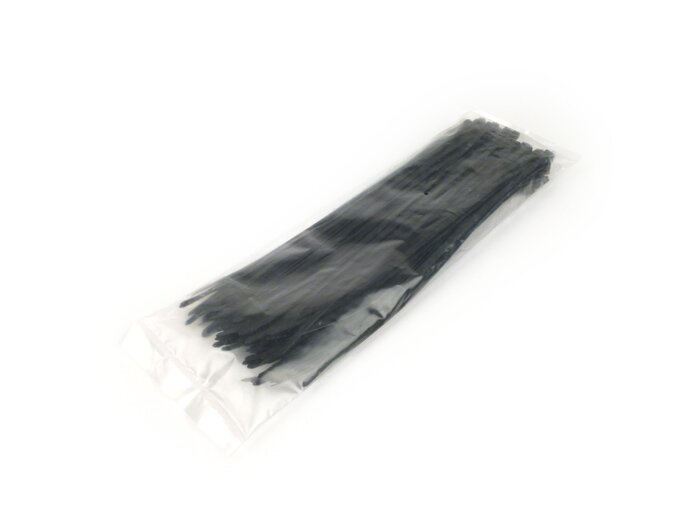 Pengikat kabel -ETT 100 buah - hitam - 4.8mm x 300mm