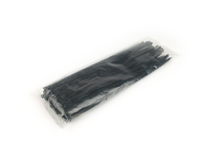 Pengikat kabel -ETT 100 buah - hitam - 4.8mm x 300mm