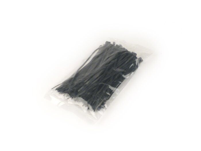 Jeu colliers rizlan -ETT 100 unités - noir - 3,6x140mm