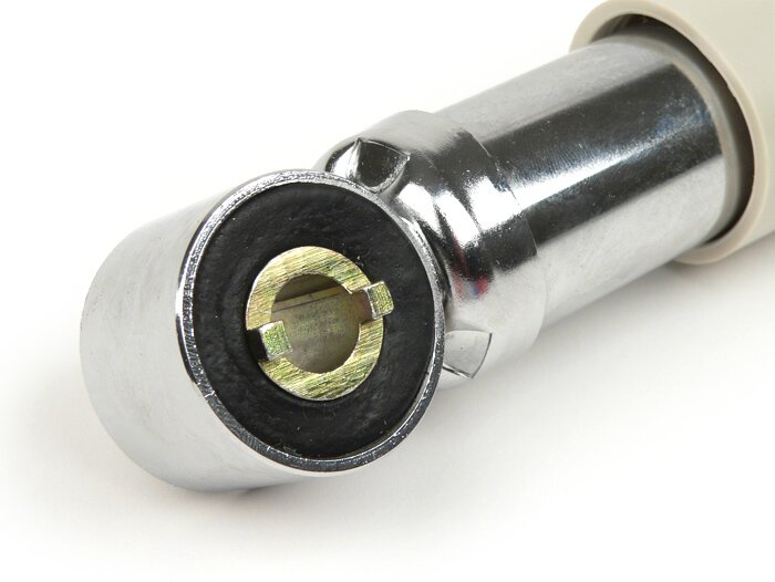 Amortiguador delantero -LAE H->- Vespa Largeframe Rally180/200 (VSD1T/VSE1T), Sprint150 (VLB1T), GT125 (VNL2T), GTR125 (VNL2T), TS125 (VNL3T), GL150 (VLA1T), Super (VNC/VBC), VNA, VNB, VBA, VBB, Wideframe V30-33, VM, VN, VL, GS150 / GS3 (VS1-5T), ACMA 
