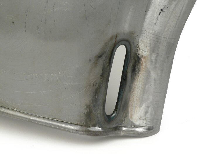 Side panel set -PREMIUM- Lambretta LI 150 (Series 1 till 06.1958) - version with ventilation slot