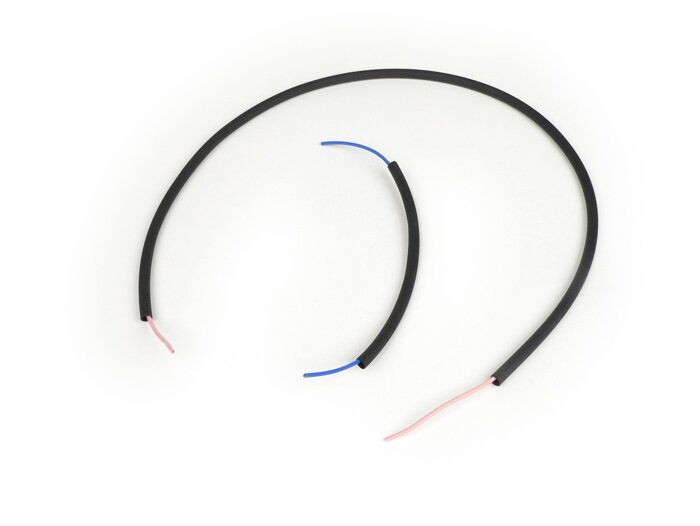 Set cavi per indicatori manubrio -QUALITA' OEM- Vespa Rally180 (VSD1T), Rally200 (VSE1T), Sprint150 (VLB1T), TS125 (VNL3T), GT125 (VNL2T), GTR125 (VNL2T), Super, GL150 (VLA1T), SS180 (VSC1T), PV125, ET3