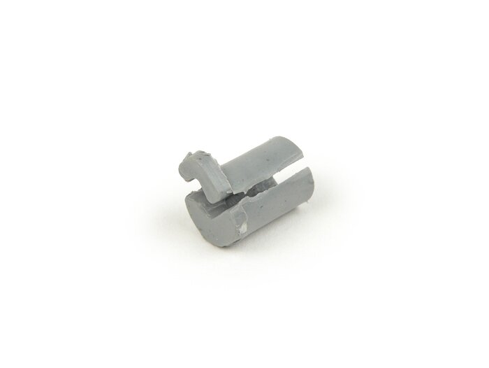 Kunststof fitting (midden fitting) voor snelheidsmeter -OEM KWALITEIT- Vespa 50SS, 90SS, PV125, ET3, GTR125, TS125, Sprint150 Veloce, Rally180, Rally200 - zonder kabel