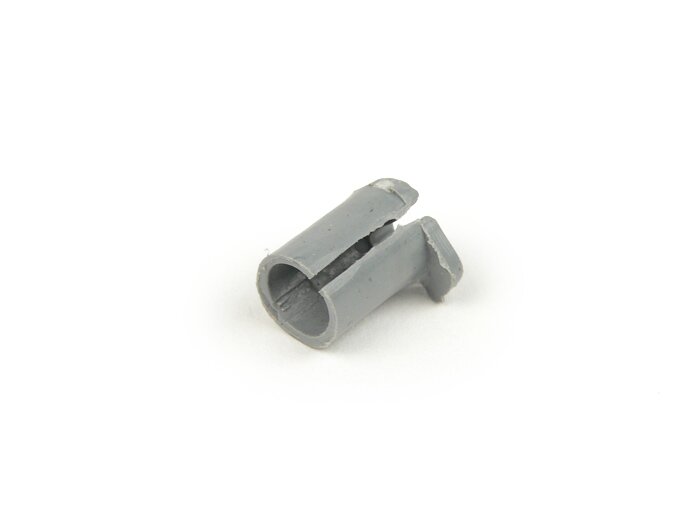 Kunststof fitting (midden fitting) voor snelheidsmeter -OEM KWALITEIT- Vespa 50SS, 90SS, PV125, ET3, GTR125, TS125, Sprint150 Veloce, Rally180, Rally200 - zonder kabel