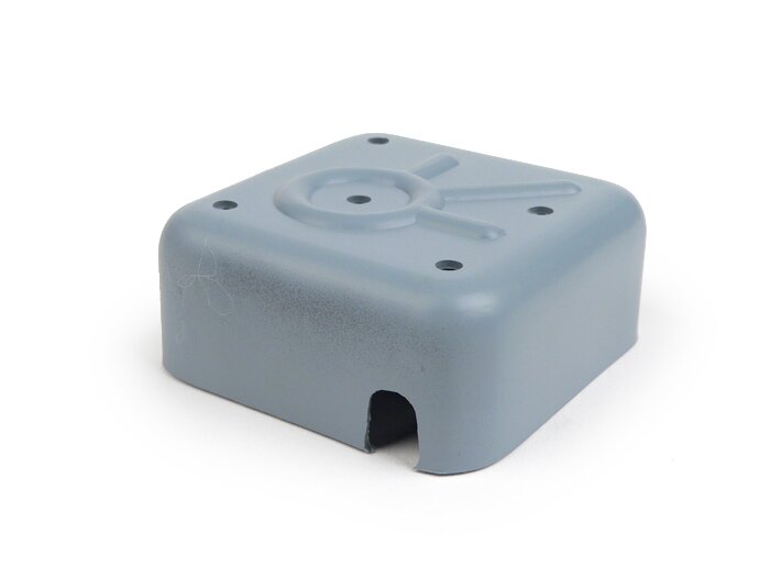 Tapa rectificador -CALIDAD OEM- Vespa todos los modelos con batería - VBA, VBB, GL, Sprint, Sprint Veloce, TS, SS180, Vespa Rally180, Rally200 - plástico gris