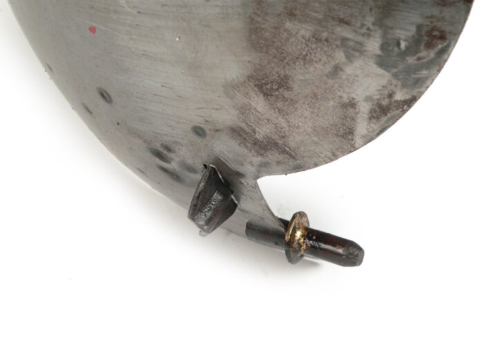Zijklep set -PREMIUM KWALITEIT- Vespa GS150 (VS4-5) / GS3 - 7 sleuven, met zijvak klep voor slot, ongelakt, geolied metaal