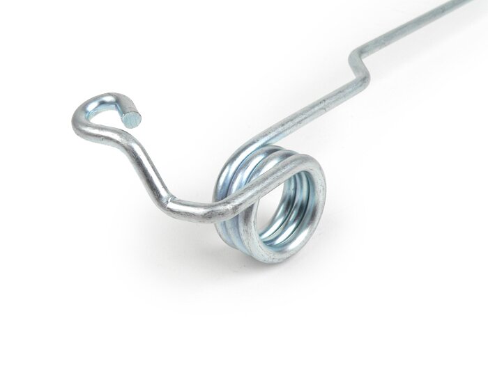 Choke mechanism at frame -OEM QUALITY- Vespa VM1T, VM2T (symetrical handle) - galvanised