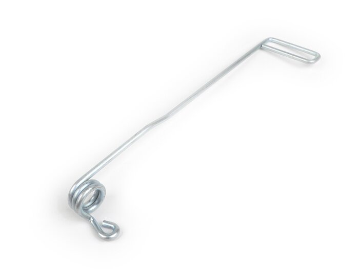 Leva di comando su telaio -QUALITA' OEM- Vespa VM1T, VM2T (impugnatura asimmetrica) - zincato