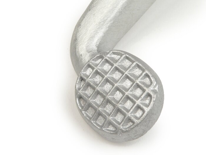 Brake pedal -OEM QUALITY- Vespa Wideframe/Largeframe Vespa VU1T, VN1T, VN2T, VNA, VNB1, VNB2 - for retrofitting a brake light switch