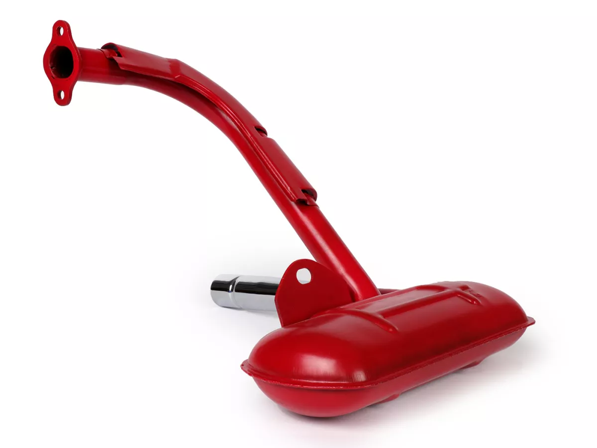 Knalpot -replika- Vespa V50, 50N, 50S, 50L, 50R, 50 Special, V50 Elestart, PV125